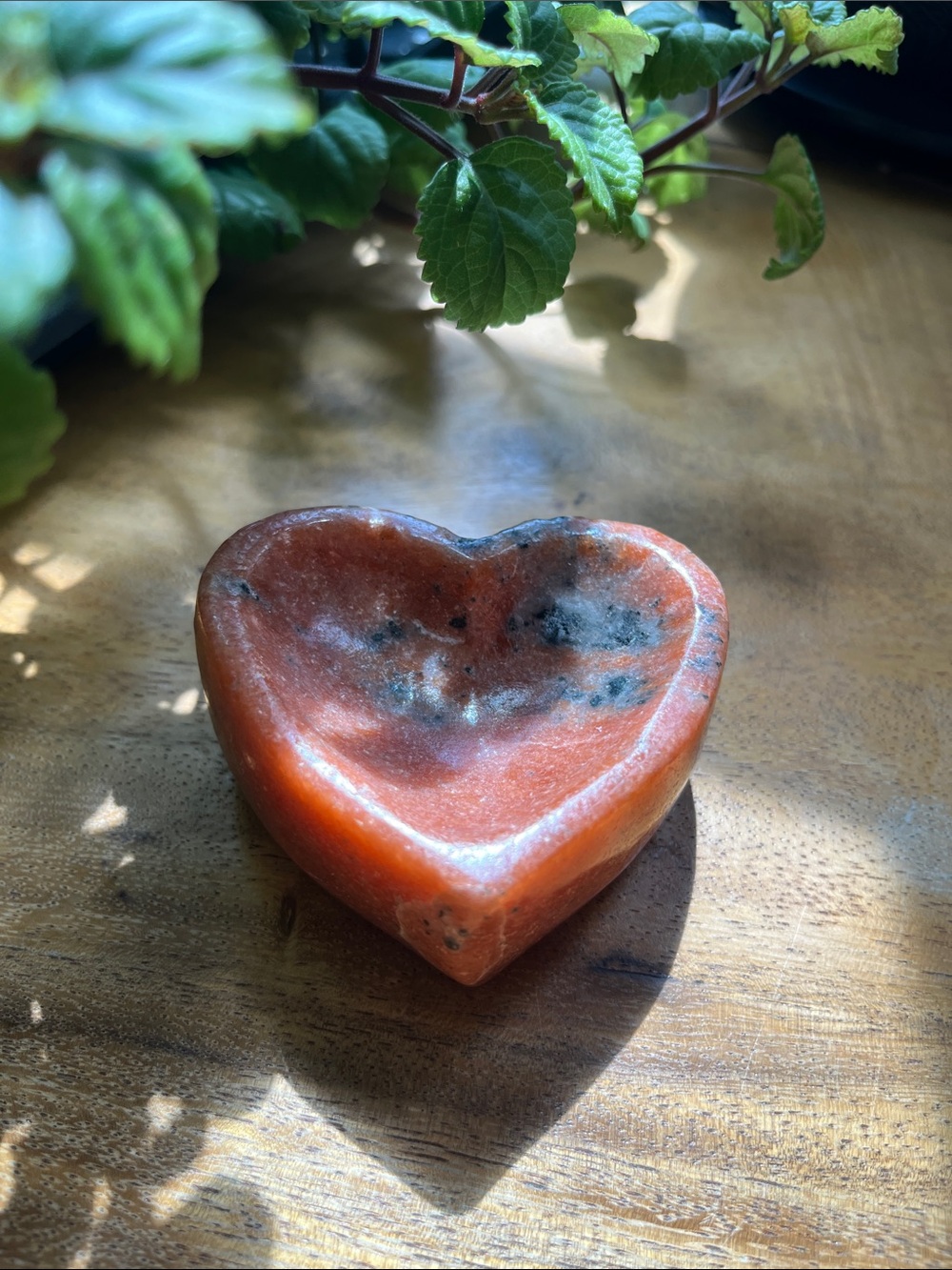 Tourmilinated Sunstone Heart Bowl 3/$15 - Picture 2 of 3